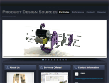 Tablet Screenshot of productdesignsources.com